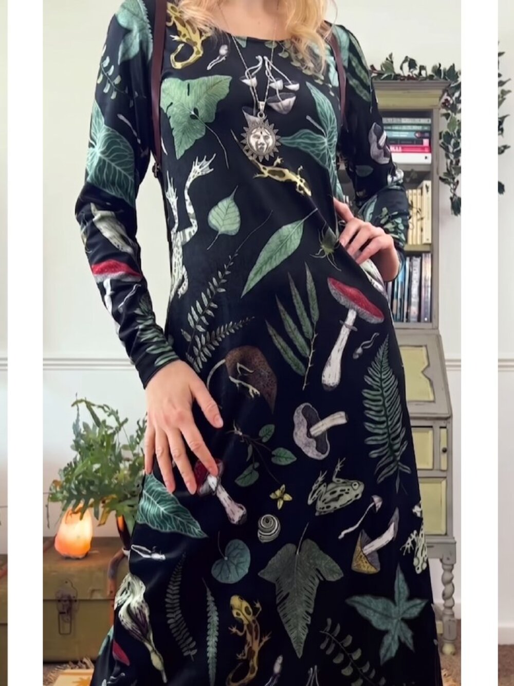 Cosmic Drifter Dress Velvet - M